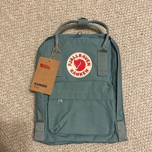 Fjallraven Kanken Mini Backpack Sky Blue NWT